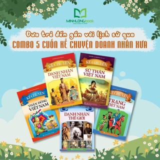 Sách: Combo Kể Chuyện Danh Nhân Xưa ( 5 Cuốn)