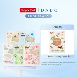 Đắp mặt DABO dưỡng tinh chất thiên nhiên, mặt nạ cao cấp dưỡng da cấp ẩm