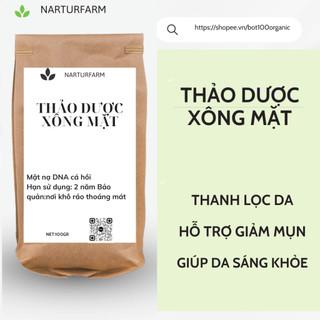 Thảo Dược Xông Mặt Thiên Nhiên - Giảm mụn,Thư giãn