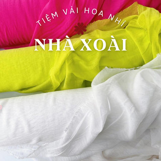 Vải linen tơ gân mỏng may áo khoác, đầm váy, làm phông nền chụp ảnh, trang trí tiệc