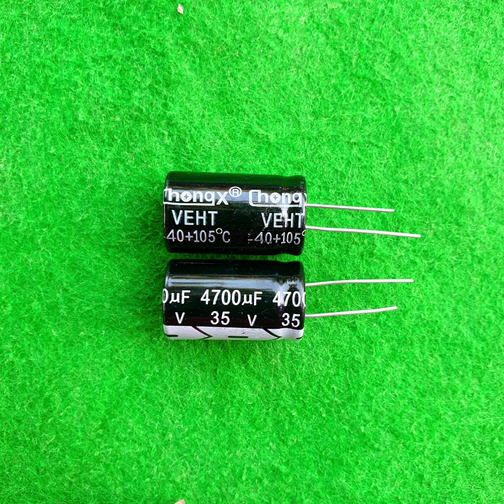 Túi 2 tụ hóa phân cực 4700uF 35V