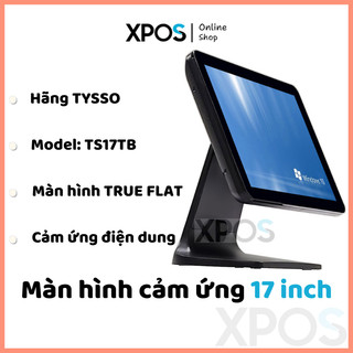 Màn hình cảm ứng tysso ts17tb, cảm ứng điện dung 17 inch - full box - mới 100% - bh 01 năm