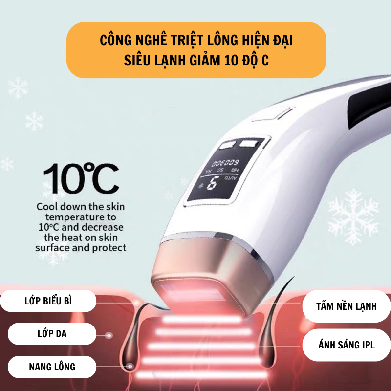 Máy triệt lông Lạnh triệt lông toàn thân vĩnh viễn IPL x2pro Màn Hình Cảm Ứng