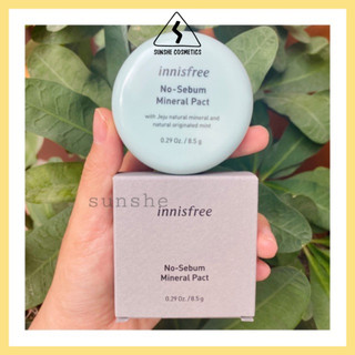 [Mẫu 2023] Phấn Phủ Dạng Nén No Sebum Mineral Pact Innisfree 8.5g