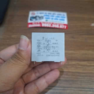 [Bộ 10c] Tụ chân kim 2uF