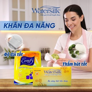 Khăn Giấy Đa Năng Watersilk/Comfy 2 Cuộn/Gói
