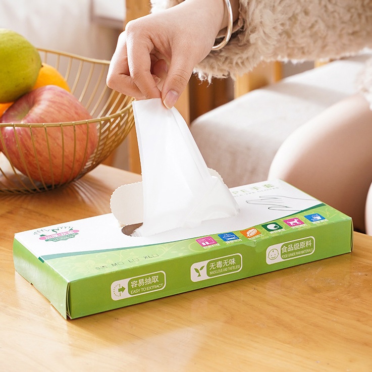 Găng tay dùng một lần chất liệu dẻo dai HT Shop cảm ứng điện thoại DN289