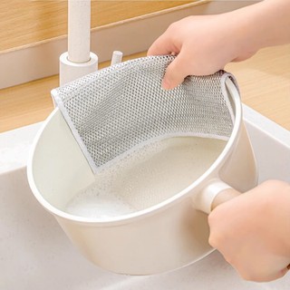  Miếng rửa bát đĩa xoong nồi HT Shop combo 3 miếng cọ rửa vệ sinh đa năng DN246 