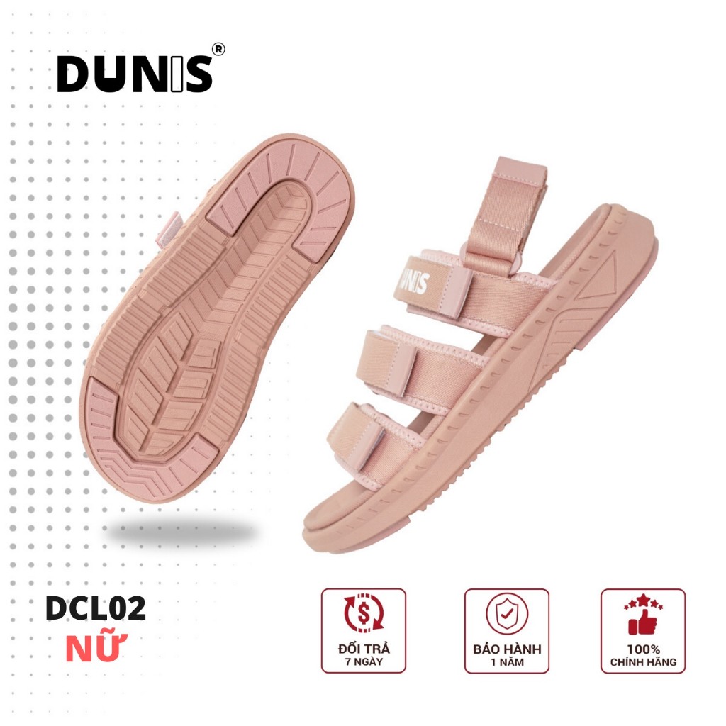 Giày Sandal Nữ Quai Chéo Thể Thao Chính Hãng DUNIS Streetstyle DCL02