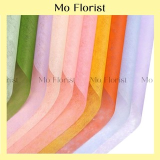 Giấy lụa gói hoa 50cmx50cm, mếch lụa mờ - giấy lót lụa gói hoa gói quà trang trí - mơ florist