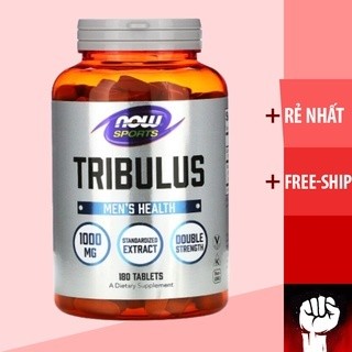 NOW TRIBULUS | Tăng sức mạnh 1000mg [180 - 90 Viên] - Chính Hãng Muscle Fitness