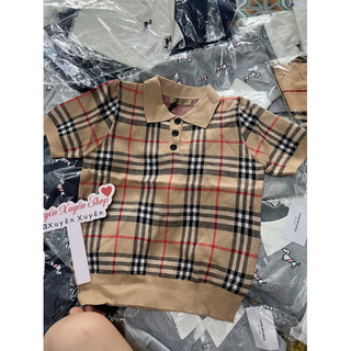 Áo len BBR Kẻ Cổ Bẻ