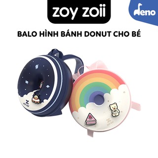 Balo Zoyzoii cho bé mầm non chính hãng Donut Series Backpack cặp đi học cho bé Mã B1