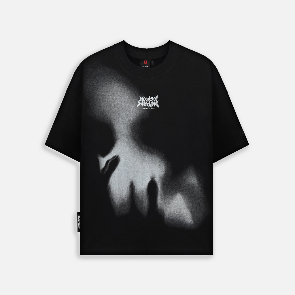 Áo thun NEEDS OF WISDOM Akash Tee - Black - Local Brand Chính Hãng