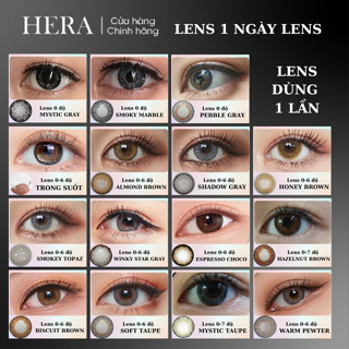 Kính Áp Tròng Hera Dùng 1 Lần Tiện Dụng Nhập Khẩu Hàn Quốc Lens Không Cận 1 Ngày
