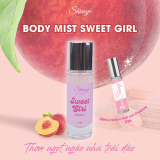  Shiney Body mist đi học có nhũ 30ML lưu hương lâu hương trái cây thanh mát cho mùa hè