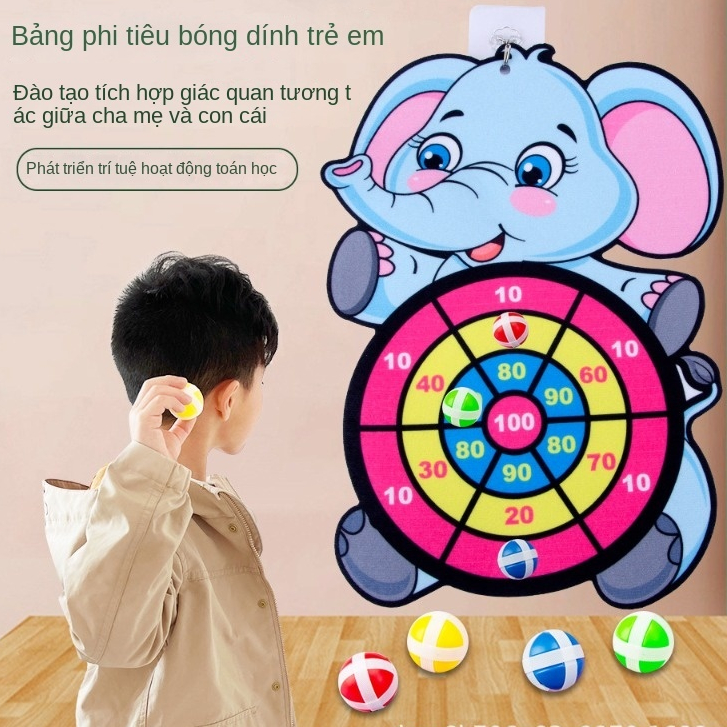 Trẻ Em Phi Tiêu Mục Tiêu Dính Bóng Ném Mục Tiêu Tương Tác Cha Mẹ-Con Trong Nhà Ngoài Trời Bóng Đồ Ch