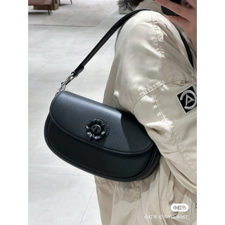 Túi xách sang trọng coach emmy saddle bag 23 with tea rose