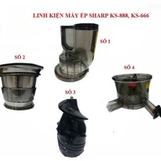 Phụ kiện máy ép chậm sharp thái lan ks 666/888 hàng bóc máy