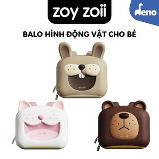 Balo Zoyzoii cho bé mầm non Forest Series Backpack hình động vật cho bé mẫu giáo đi học Mã B18-B