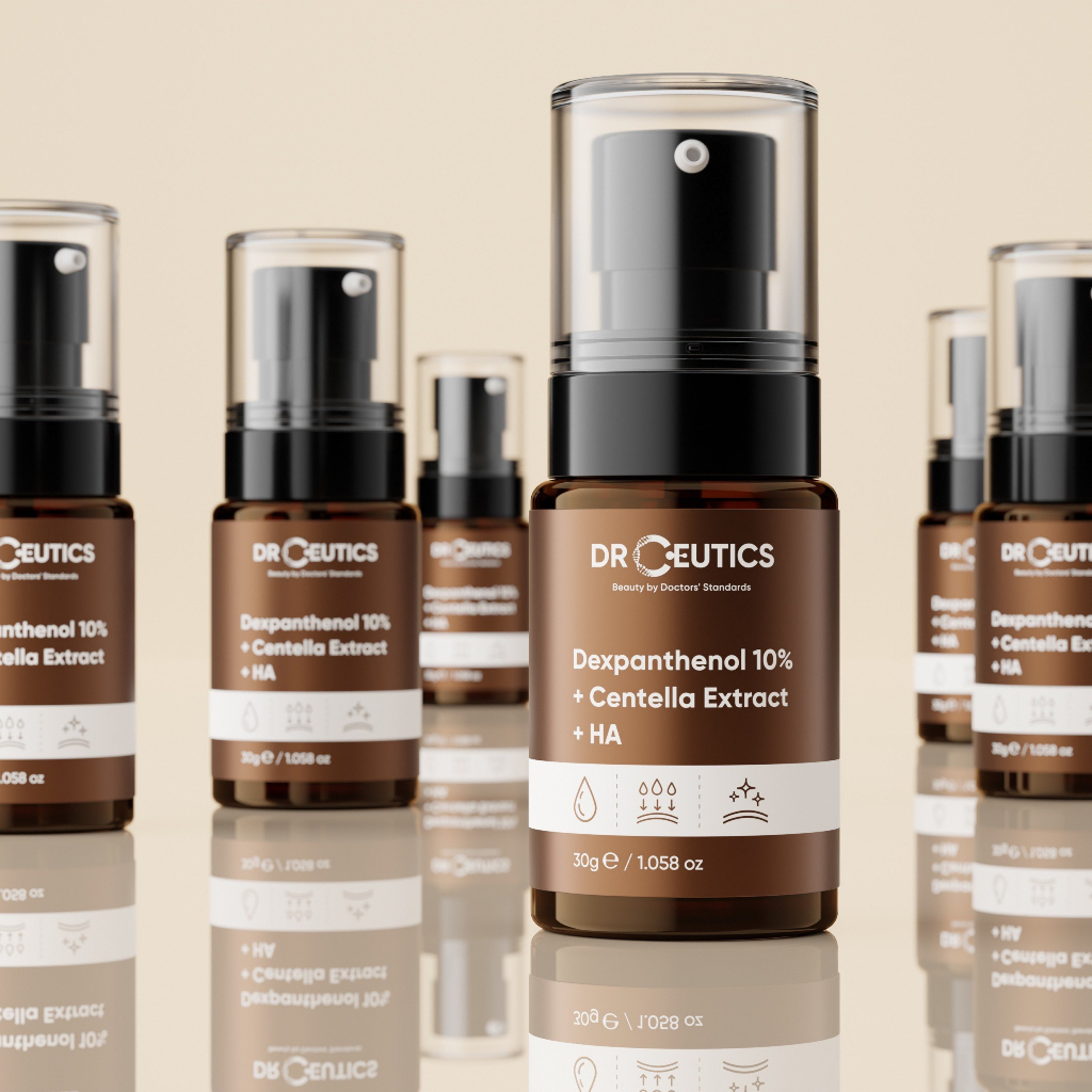 Serum B5 Drceutics, tinh chất B5 phục hồi da và HA cấp ẩm, chống lão hóa, căng bóng da, cho da dầu mụn 30ML 100ML