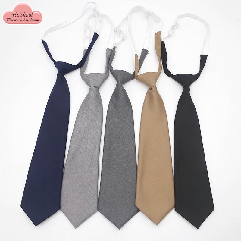 Nơ và Cà Vạt cao cấp nam nữ kỷ yếu Cài Cổ Áo Đồng Phục Phong Cách JK, DK Nhật Bản H0022