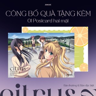 Sách - Citrus - Tập 2 - GL Manga