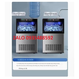 Máy làm đá viên cho quán cà phê, nhà hàng, quán bar - Giải pháp đá viên sạch, rẻ, tiết kiệm.Bảo hành 12 tháng
