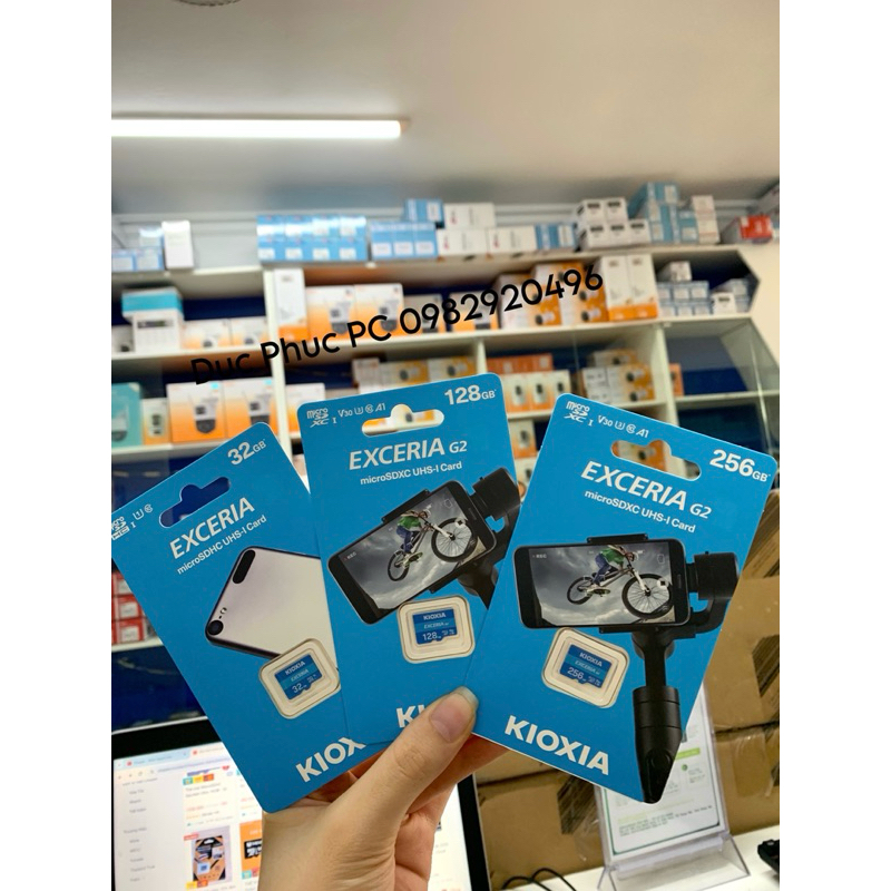 Thẻ nhớ Kioxia Micro SD HC Class 10 UHS-I 100MB/s - Bảo hành chính hãng
