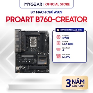 Bo mạch chủ - Mainboard Asus ProArt B760-Creator D4 - Bảo hành chính hãng 36 tháng