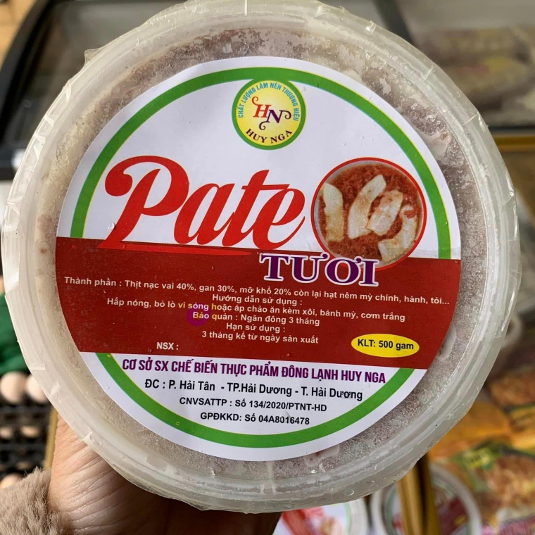 Pate tươi Cột Đèn (chỉ giao hoả tốc)
