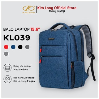 Balo laptop 15.6 inch cao cấp nam nữ kim long kl039