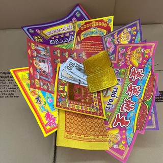 [Giấy cúng] Bộ giấy cúng ông thổ đất - bà thổ đất (bộ cơ bản)