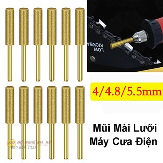 Dũa Cưa Máy Cưa Xích Đá Mài Lưỡi Cưa Kim Loại Gắn Máy Khoan Mini hoặc máy mài cưa xích
