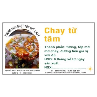 Kho quẹt tóp mỡ chay