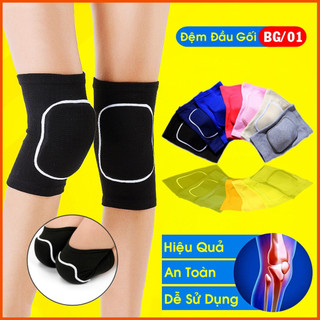 (01 ĐÔI) Bó Gối Thể Thao Đai Bảo Vệ Đầu Gối Tránh Chấn Thương Khớp Khi Khiêu Vũ Yoga Chạy Bộ Đá Bóng Cầu Lông Patin