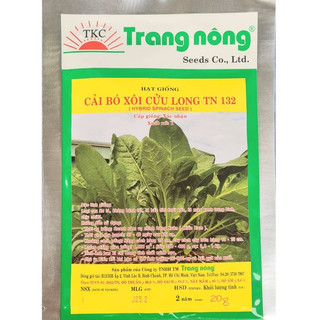 Hạt Giống Cải Bó Xôi chịu nhiệt (gói 20g)