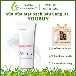 Sữa rửa mặt Youbuy - Sữa rửa mặt Youbuy sạch sâu, tẩy TBC nhẹ nhàng, sáng mịn da, kiểm soát dầu - XAVIA COSMETICS