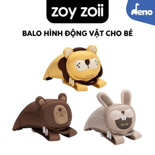 Balo Zoyzoii cho bé animals shaped toddler backpack balo hình động vật rừng cho bé đi học Mã B28