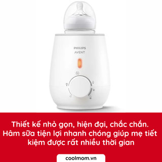 Máy hâm sữa và thức ăn siêu tốc Philips Avent SCF355.09