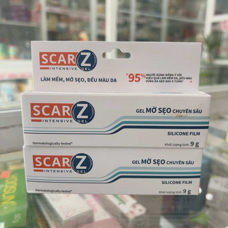 Kem mờ sẹo, liền sẹo chuyên sâu Scarz Intensive Gel 9g ( dạng gel)