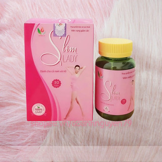 Viên uống Giảm cân slim lady , hộp 30 viên