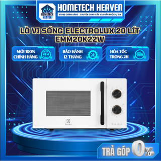 ☑️ lò vi sóng electrolux emm20k22w 20 lít - hàng chính hãng