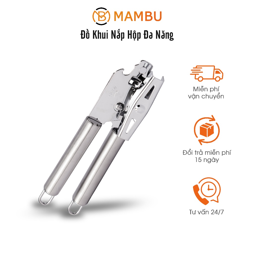 Đồ Khui Nắp Hộp Đa Năng Thép Không Gỉ- dụng cụ nhà bếp