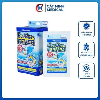 Miếng Dán Giảm Sốt, Hạ Nhiệt Nhanh Hisamitsu Bye Bye Fever