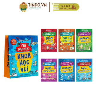 Sách - combo thí nghiệm khoa học vui