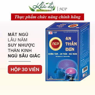 Viên Uống AN THẦN ĐƠN Dưỡng Tâm, An thần, Ngủ ngon - Hộp 30 viên