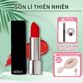 Son lì thiên nhiên không chì Seimy - Nature Lipstick dùng được cho bà bầu - son thỏi dưỡng môi