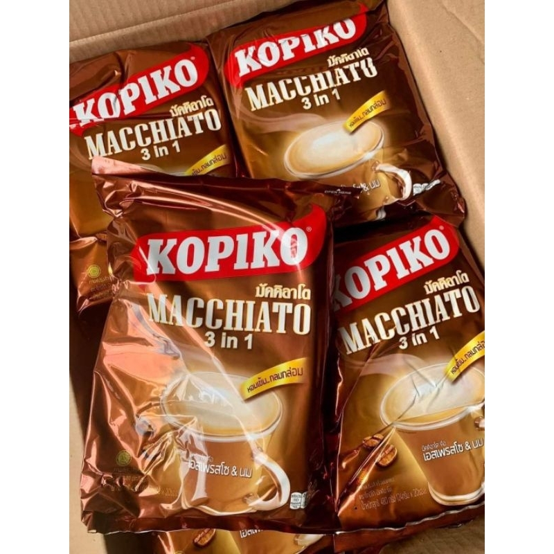 Cà phê hòa tan kopiko macchiato bịch 480g