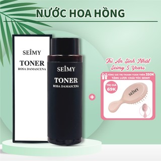 Nước hoa hồng toner SEIMY - Toner Rosa Damascena căng bóng, bổ sung dưỡng chất, dưỡng ẩm